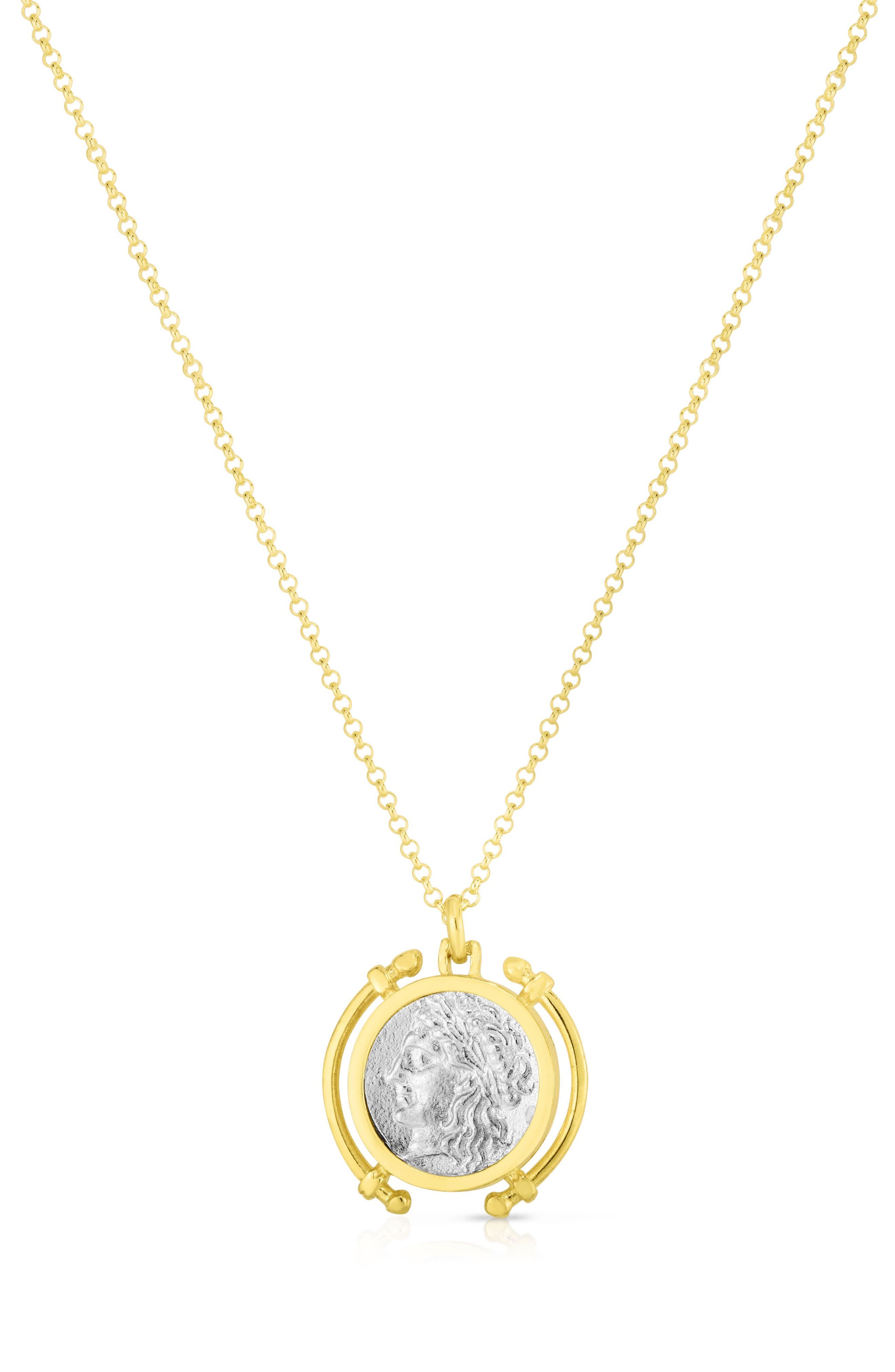 SPHERA MILANO Coin Pendant Necklace