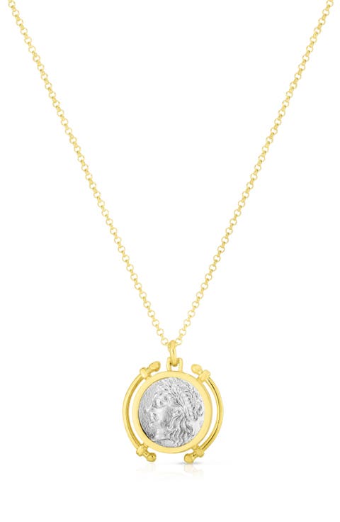 Coin Pendant Necklace