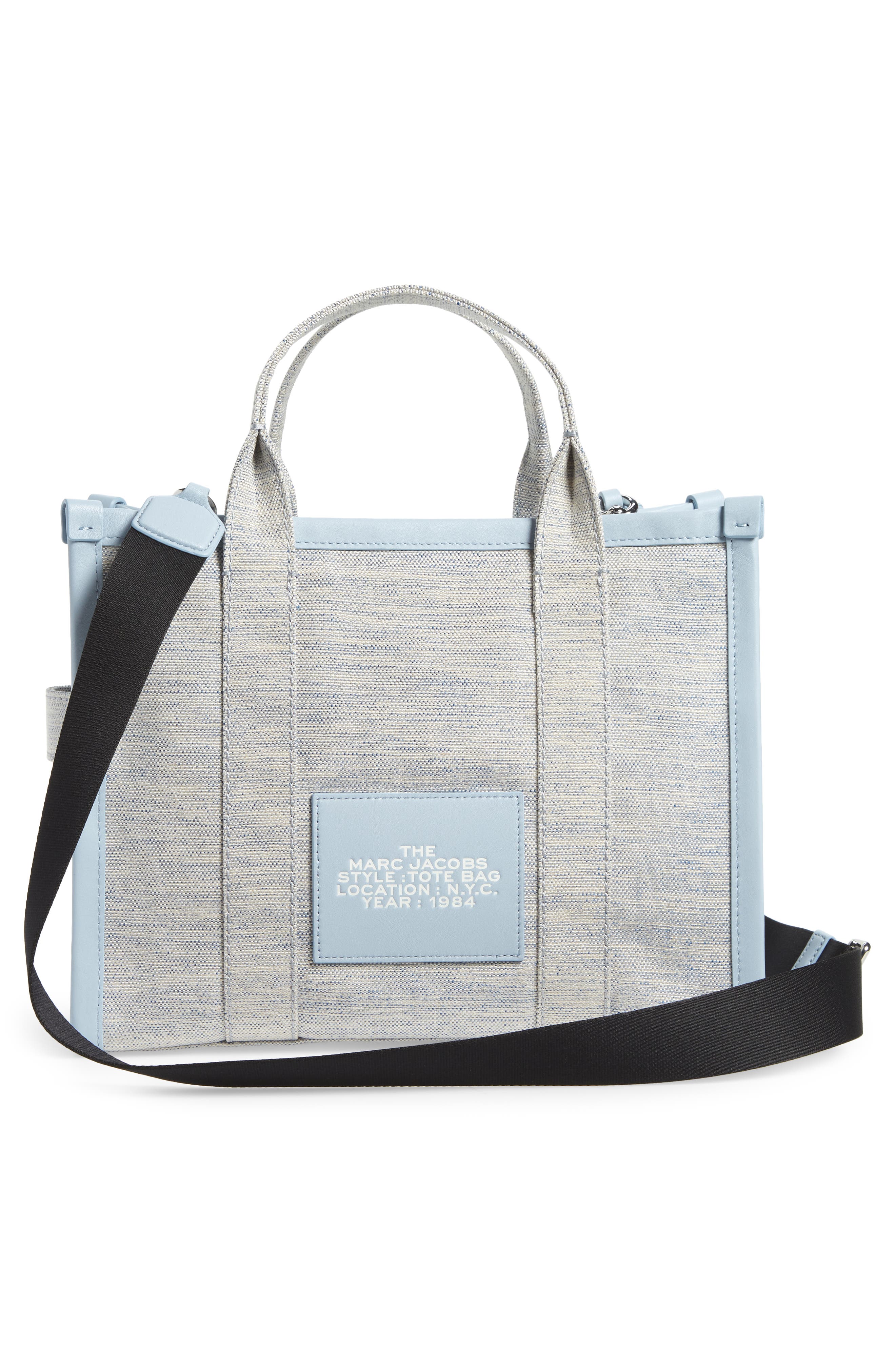The Medium Canvas Tote Bag, Alternate, color, BLUE