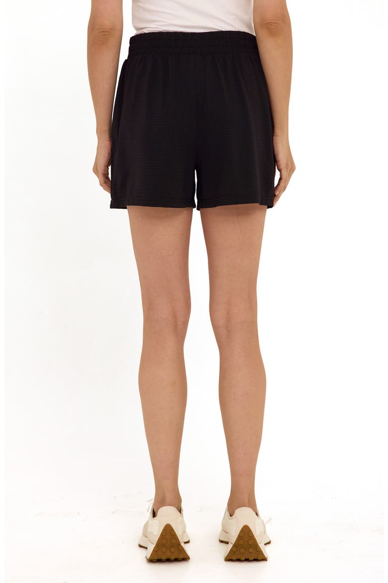 Phaedra Stretch Shorts, Alternate, color, JET BLACK