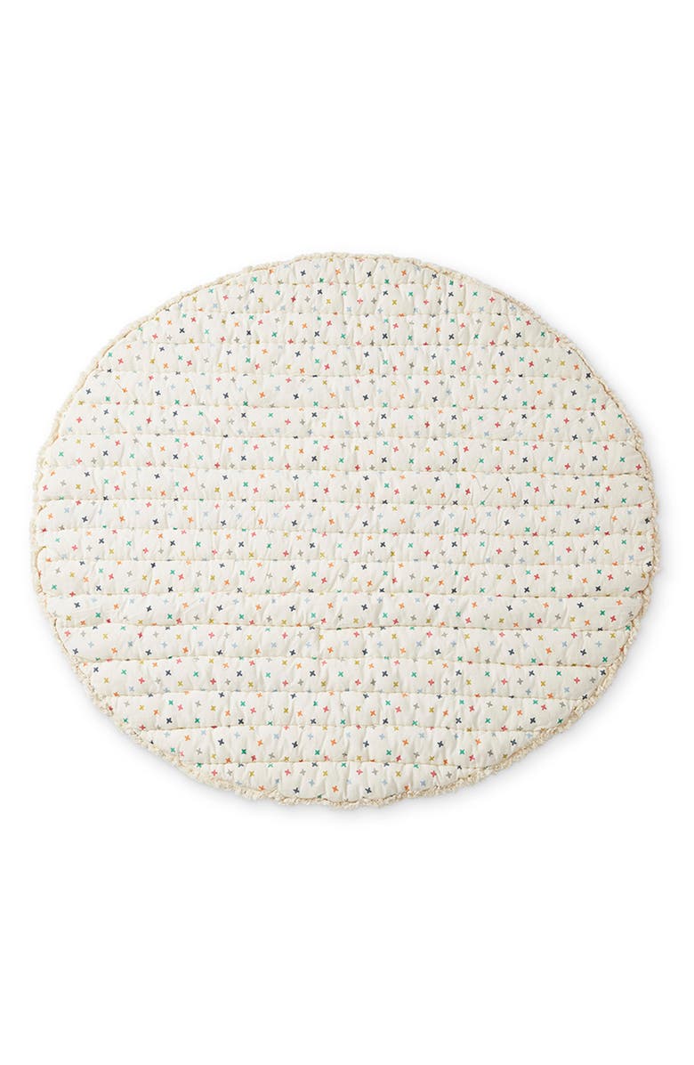 Pehr Reversible Print Round Play Mat, Alternate, color,