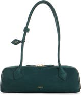 Alaïa Medium Le Teckel Suede East/West Shouder Bag