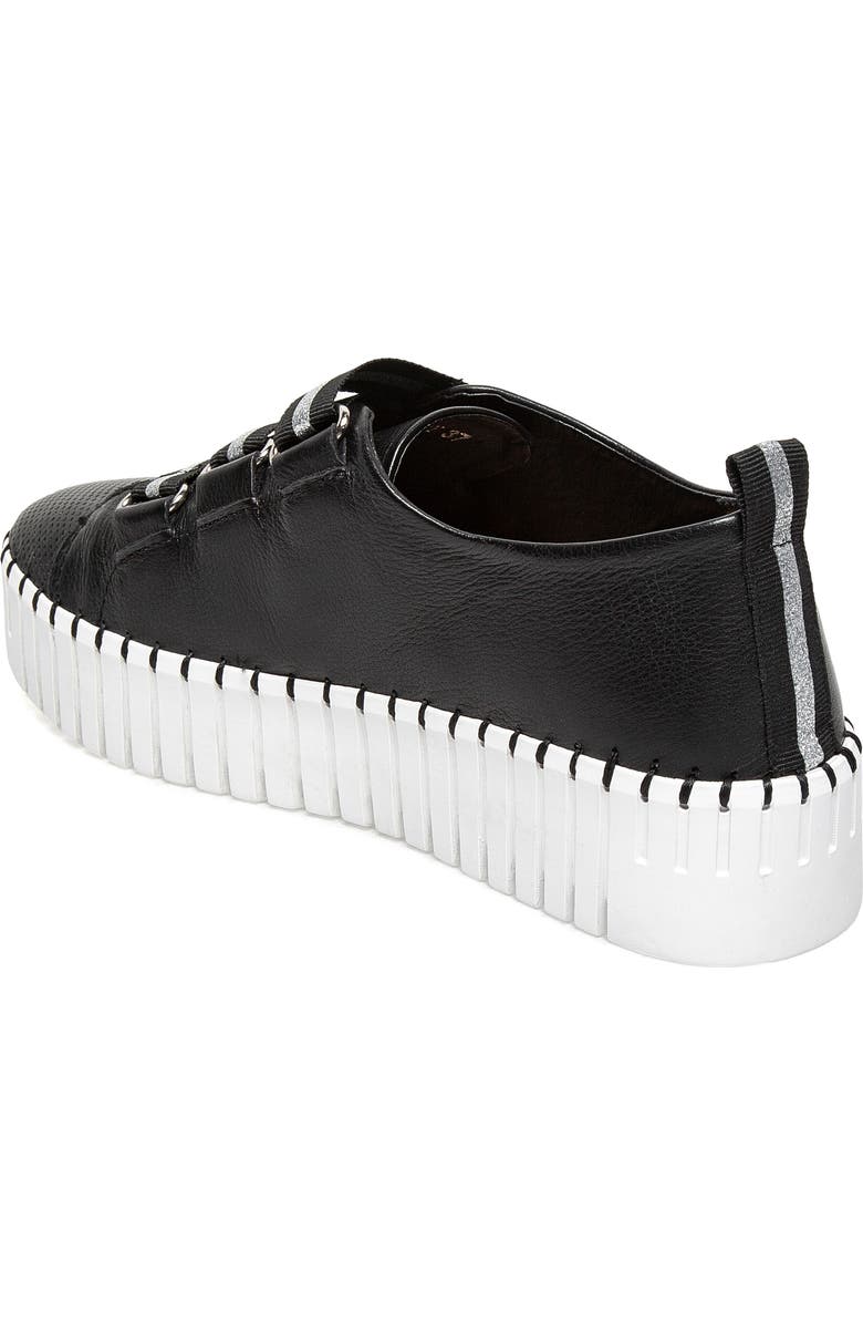 Silent D Brightery Leather Sneaker, Alternate, color,