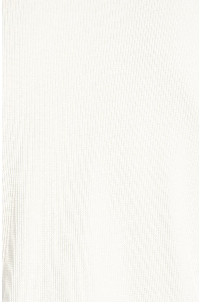 Slim Fit Long Sleeve Waffle Knit Henley, Alternate, color, OFF WHITE