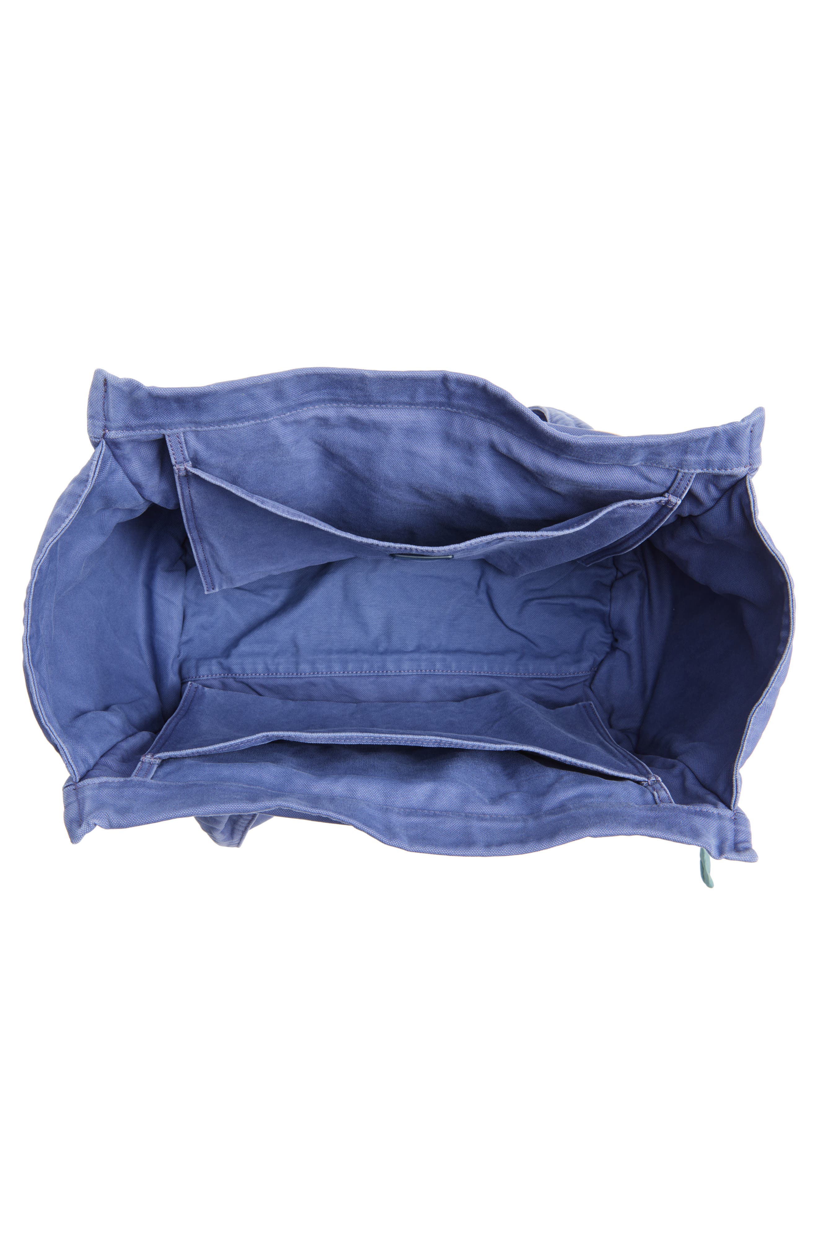 Chloé Medium Plage Washed Cotton Tote, Alternate, color, 