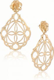 Astor & Orion Astra Statement Earrings Gold