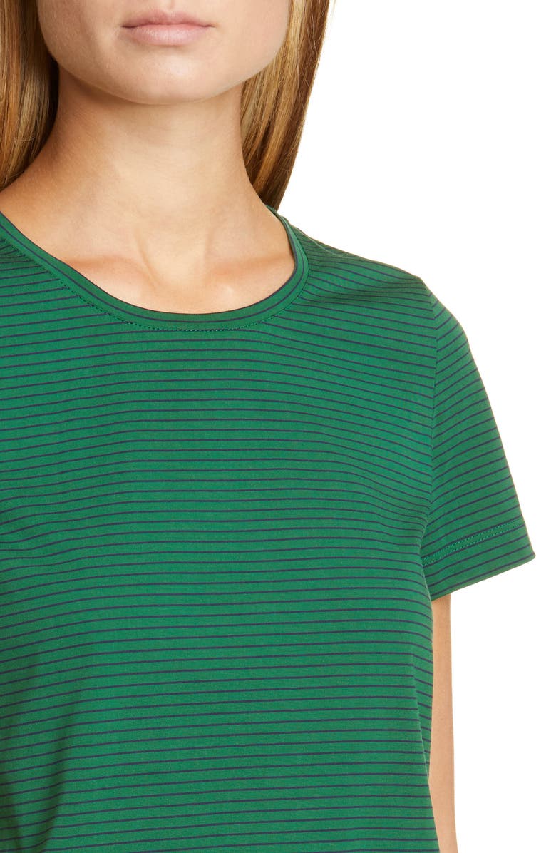 Lafayette 148 New York The Modern Stripe T-Shirt, Alternate, color, 