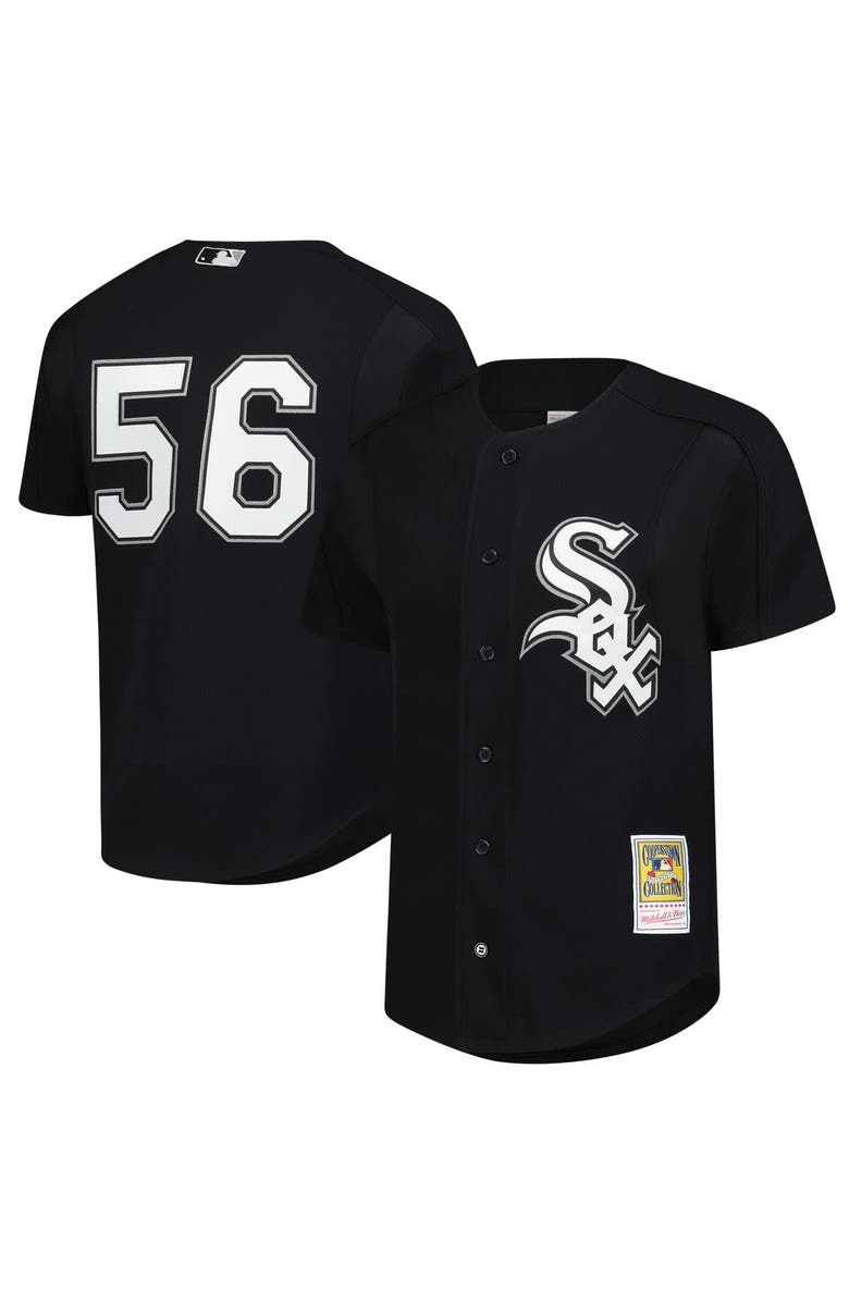 Mitchell & Ness Men's Mitchell & Ness Mark Buehrle Black Chicago White Sox Authentic Batting Practice Jersey, Main, color, Black