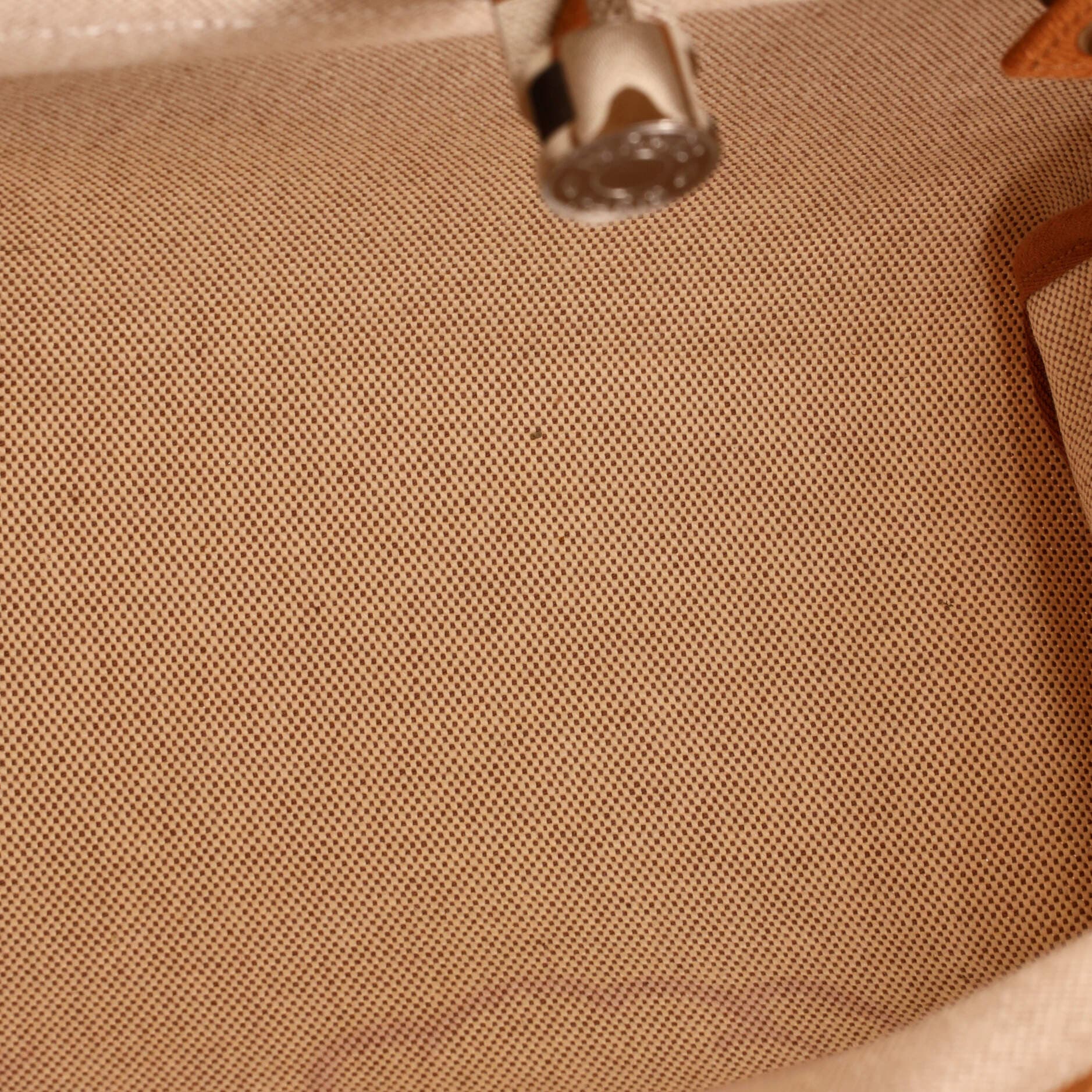 Pre-Owned Hermes Herbag Zip Pegase Pop Toile and Leather 31, Alternate, color, 