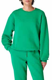 The Elevated Cotton Blend Crewneck Sweatshirt