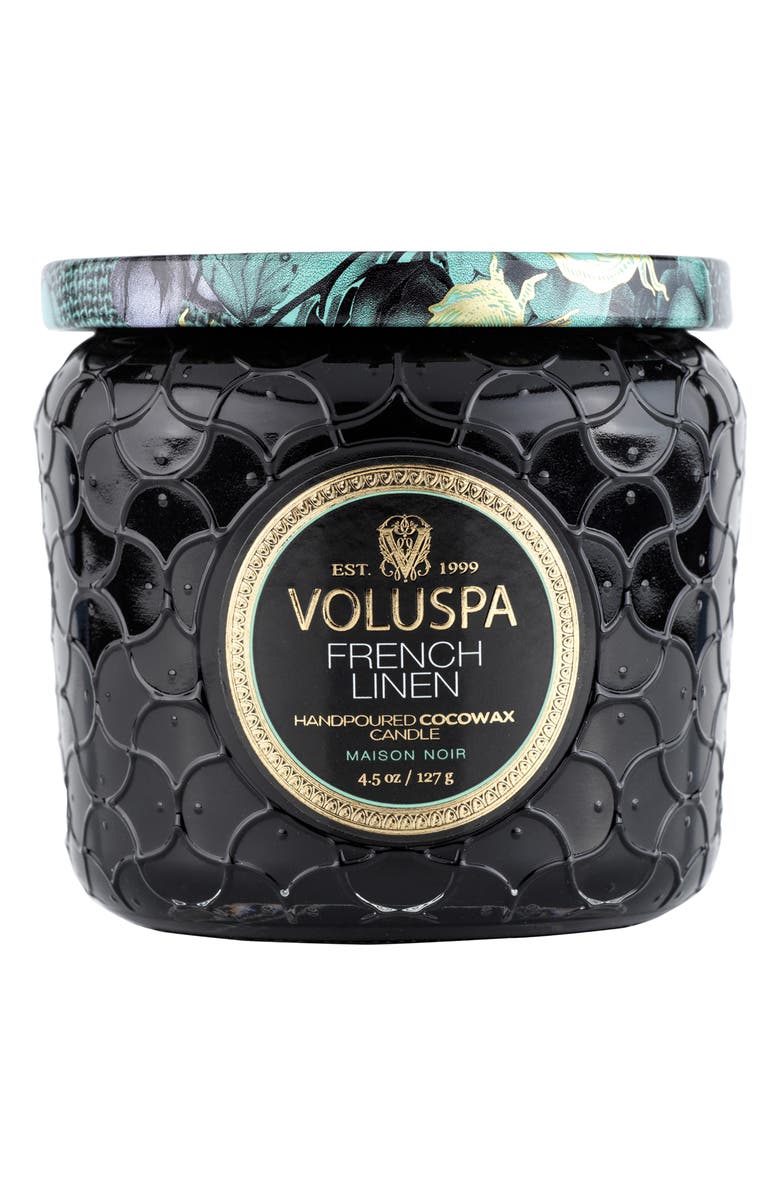 Voluspa French Linen Petite Jar Candle, Alternate, color, French Linen