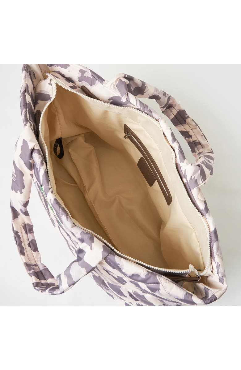 Urban Originals Woven Tote Bag, Alternate, color, Leopard