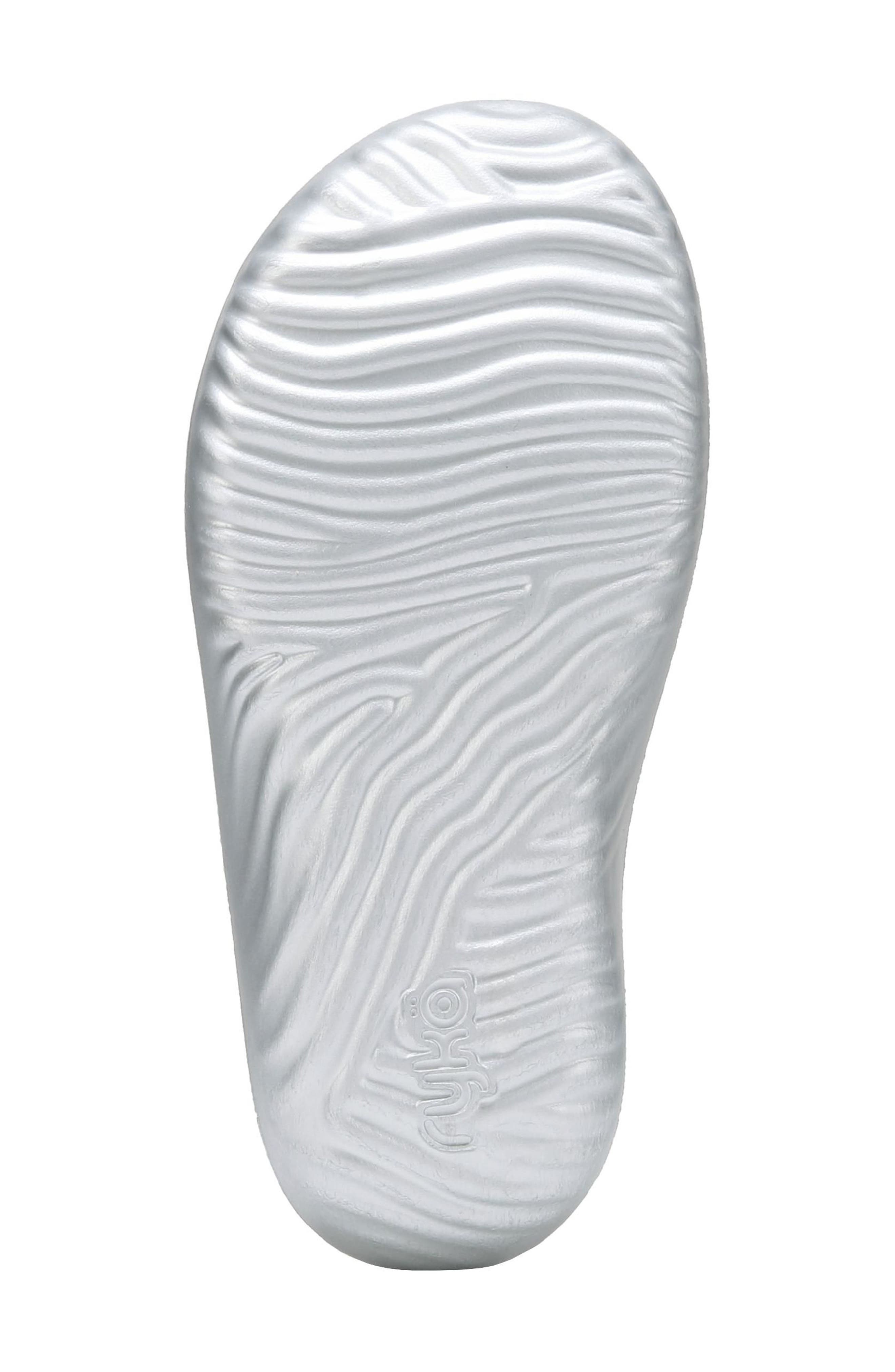 Echo Recovery Slide Sandal, Alternate, color, SILVER
