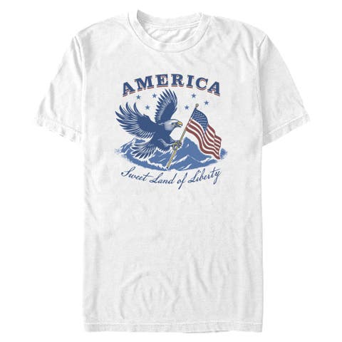 Men's Lost Gods Sweet Land America  Graphic T-Shirt