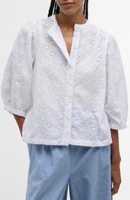 Barbour Layla Embroidered Top
