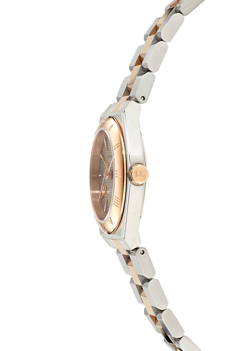 Vega Upper East Two-Tone Bracelet Watch, 28mm, Alternate, color, TWO TONE