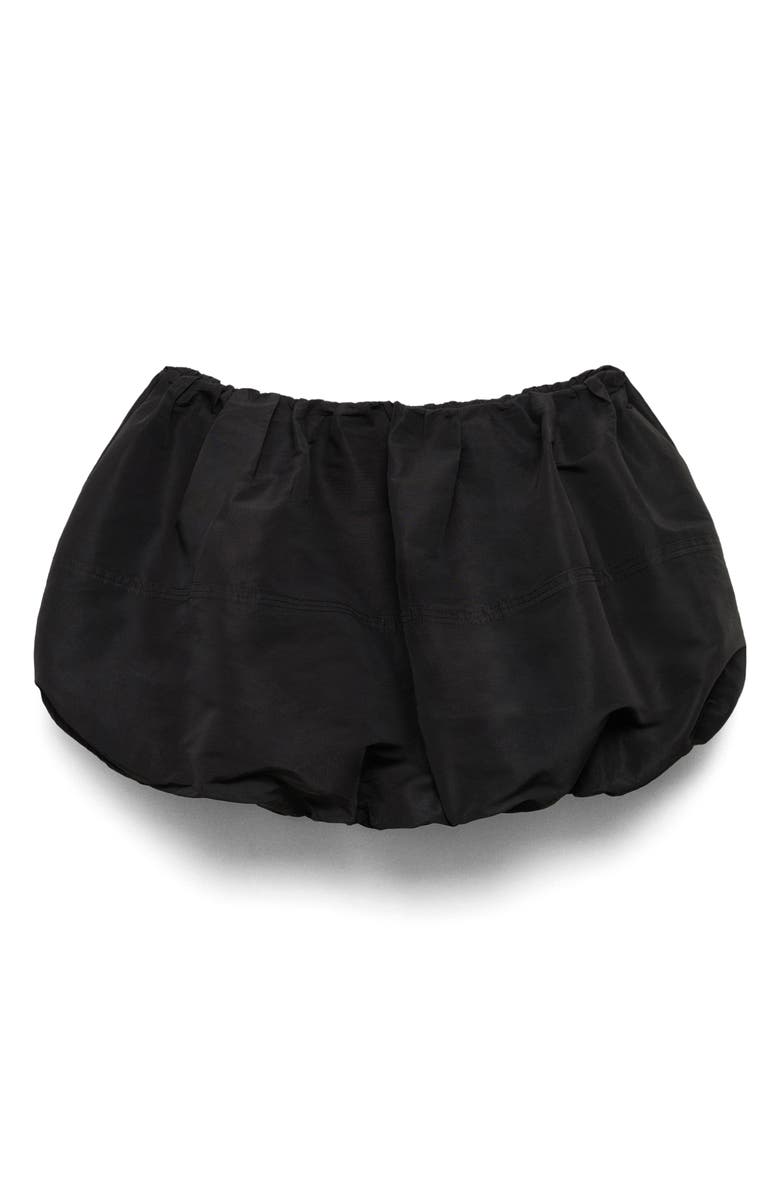 MANGO Low Rise Balloon Miniskirt, Alternate, color, 