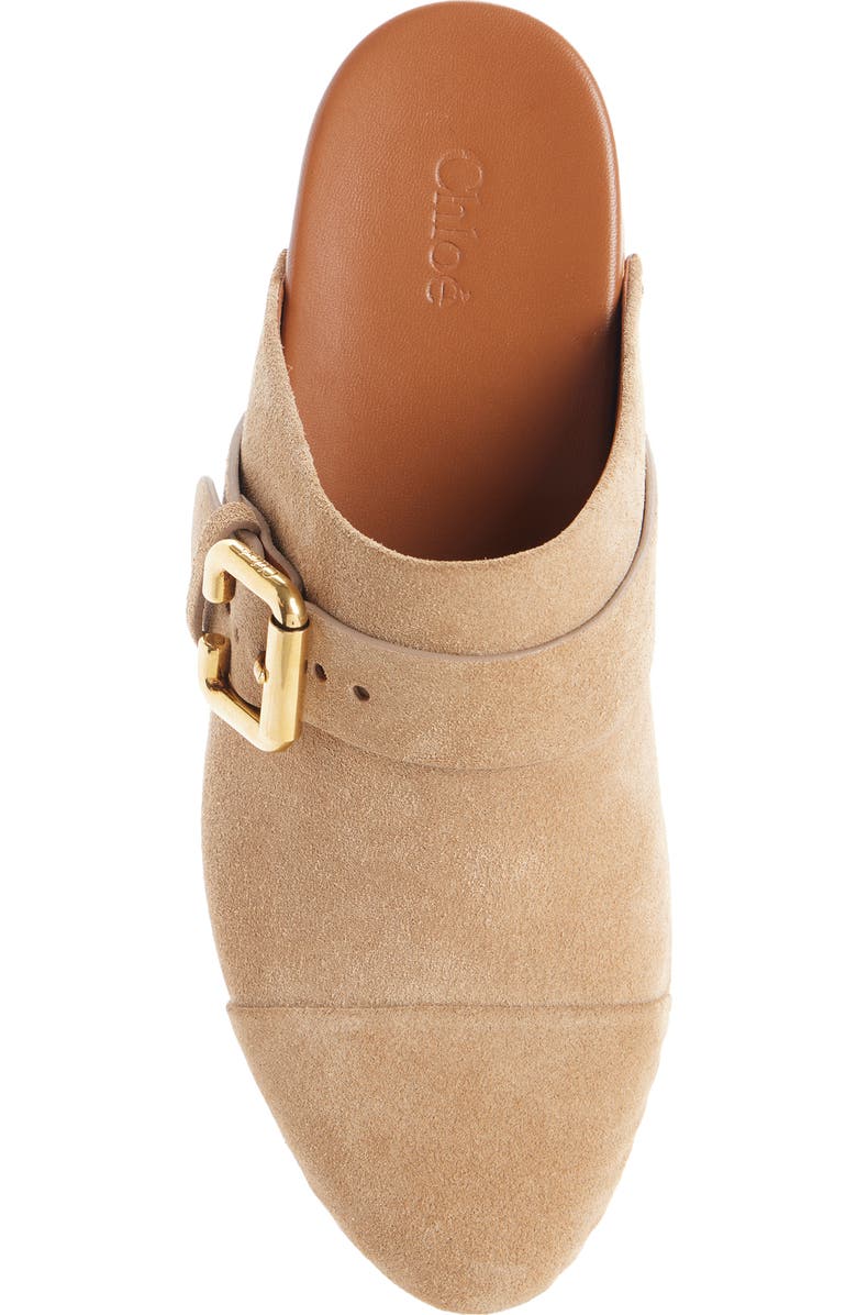 Chloé Jeannette Clog, Alternate, color, Desert Sand