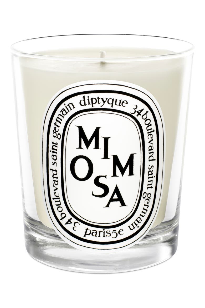 Mimosa Scented Candle, Main, color, NO COLOR