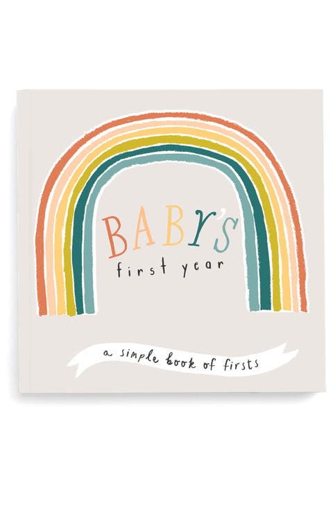 'Baby's First Year' Little Rainbow Memory Book