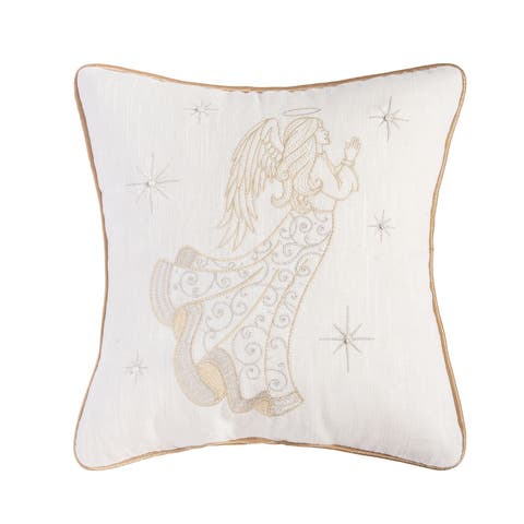 Champagne Praying Angel Pillow