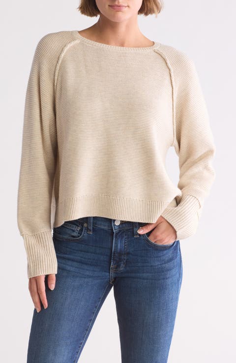 Exposed Seam Sweater