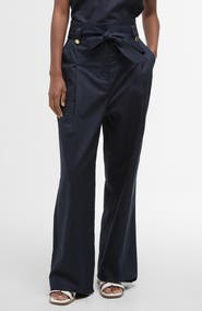 Barbour Elsie Cotton Sateen Pants