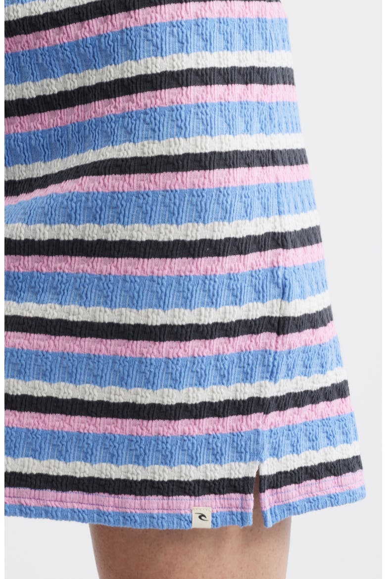Bobby Stripe Skirt, Alternate, color, BLUE MULTI