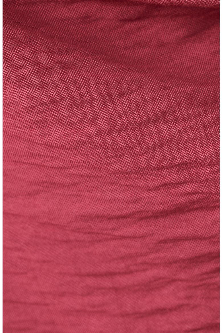 Asymmetric Minidress, Alternate, color, MAROON