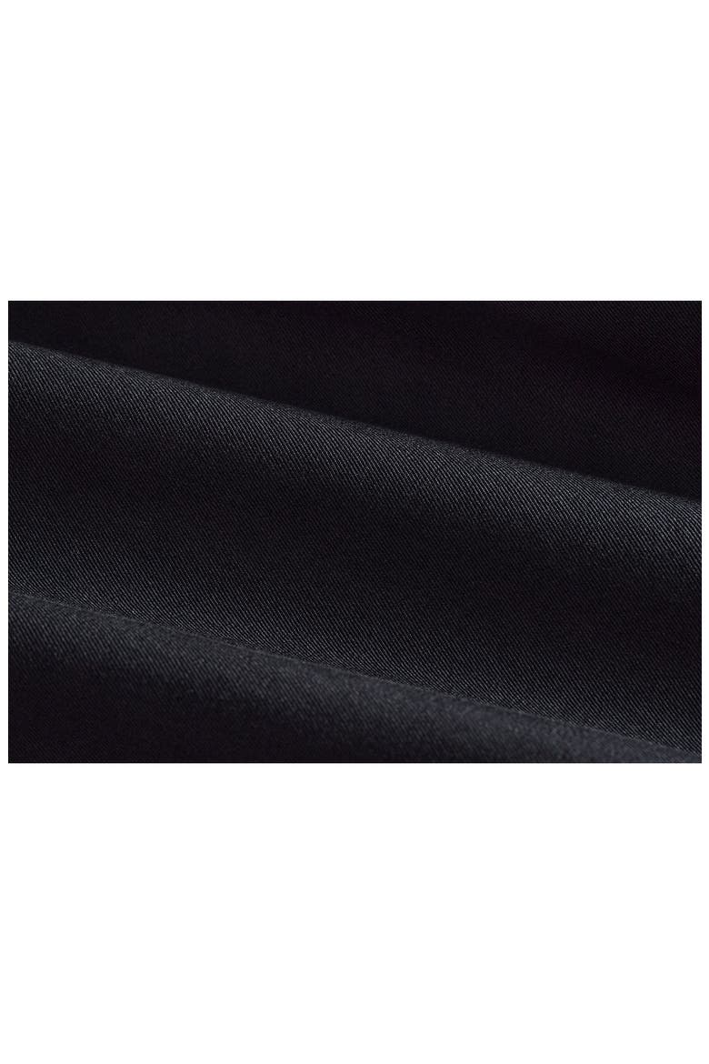Classic Stretch Cotton Pants, Alternate, color, BLACK