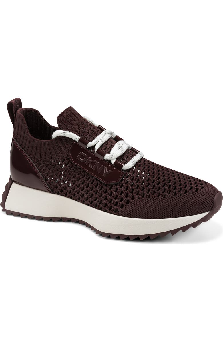 DKNY Nantes Sneaker, Main, color, Sangria