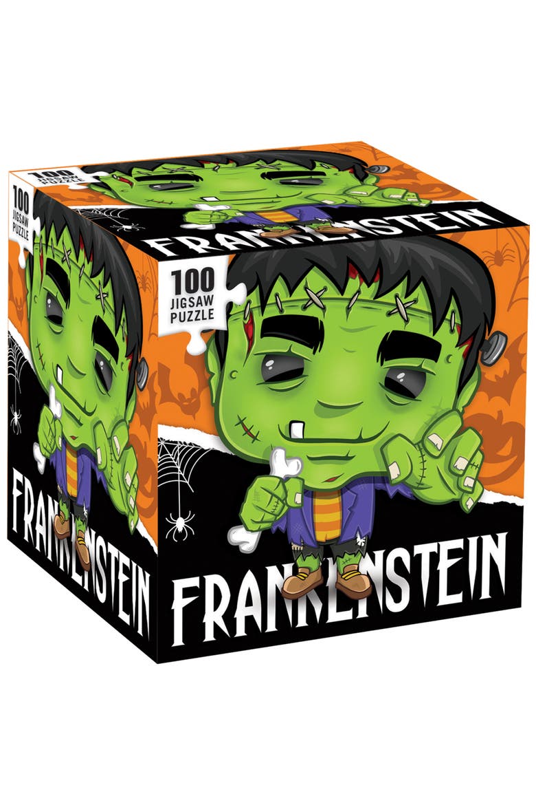 Frankenstein 100 Piece Jigsaw Puzzle, Main, color, Multicolor