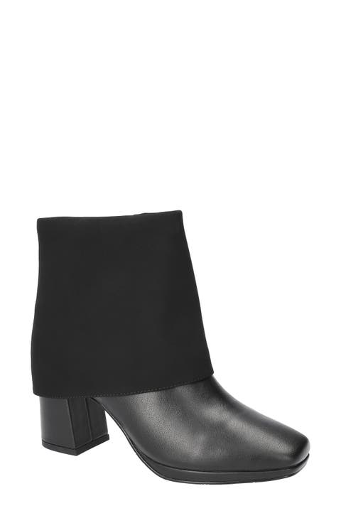 Sutton Foldover Cuff Platform Bootie (Women)