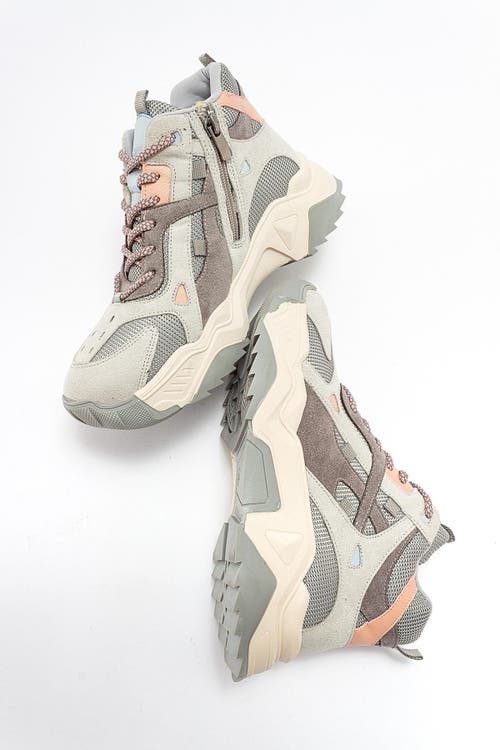 Prologue Shoes Lowel Sneaker Boot In Gray