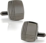 Cufflinks, Inc. Tartan Gunmetal Cuff Links