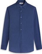 Bugatchi Jules OoohCotton® Geo Print Button-Down Shirt