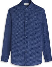 Bugatchi Jules OoohCotton® Geo Print Button-Down Shirt