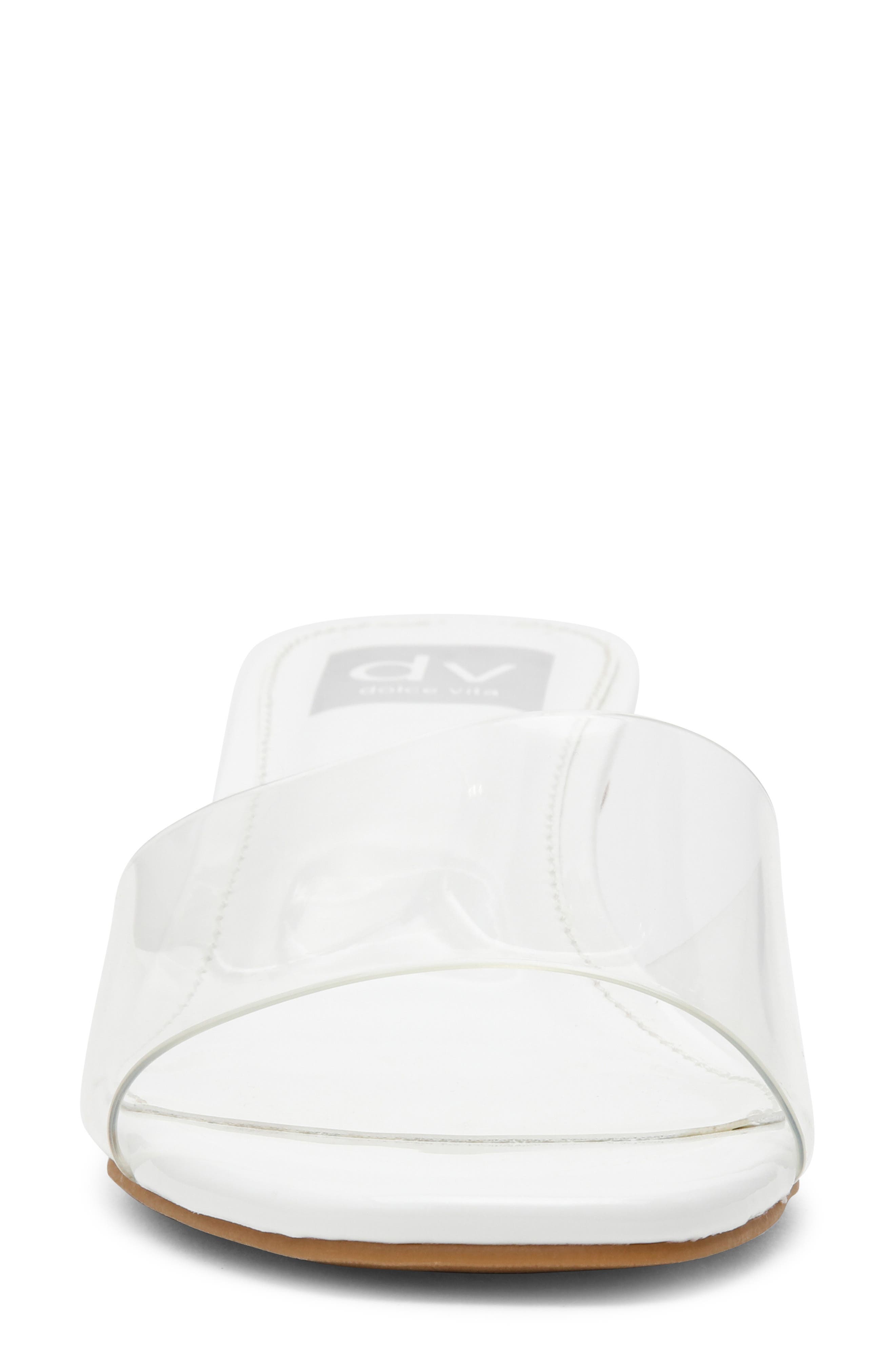 Brendah Slide Sandal, Alternate, color, TRANSLUCENT
