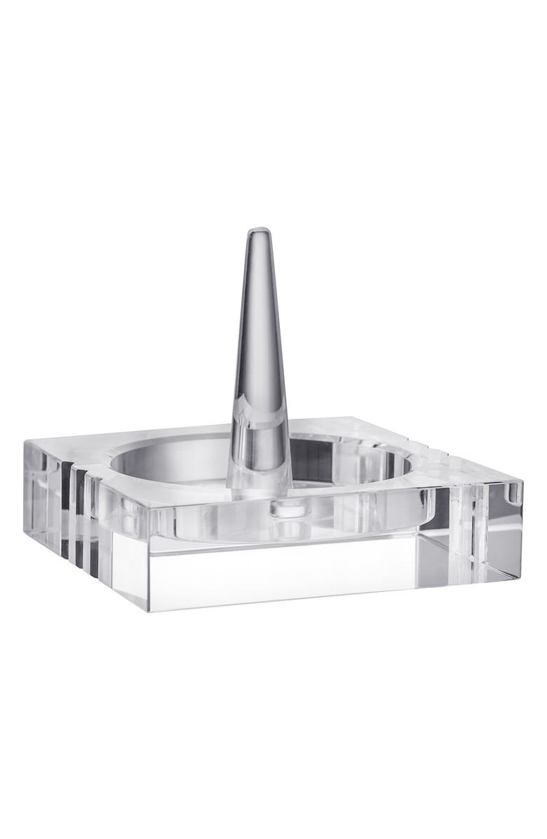 Orrefors 'Ice' Ring Holder, Main, color,