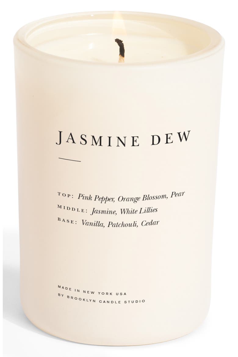 Jasmine Dew Candle, Main, color, NO COLOR