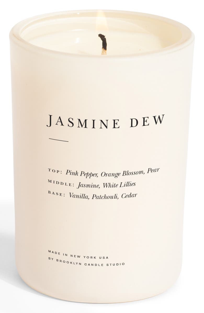 BROOKLYN CANDLE STUDIO Jasmine Dew Candle, Main, color, 