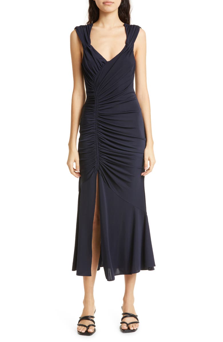 Cinq à Sept Julieta Side Ruched Dress, Main, color,
