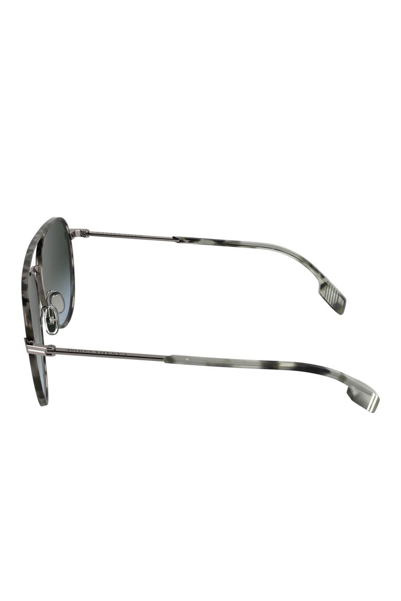 59mm Aviator Sunglasses, Alternate, color, HAVANA GREY