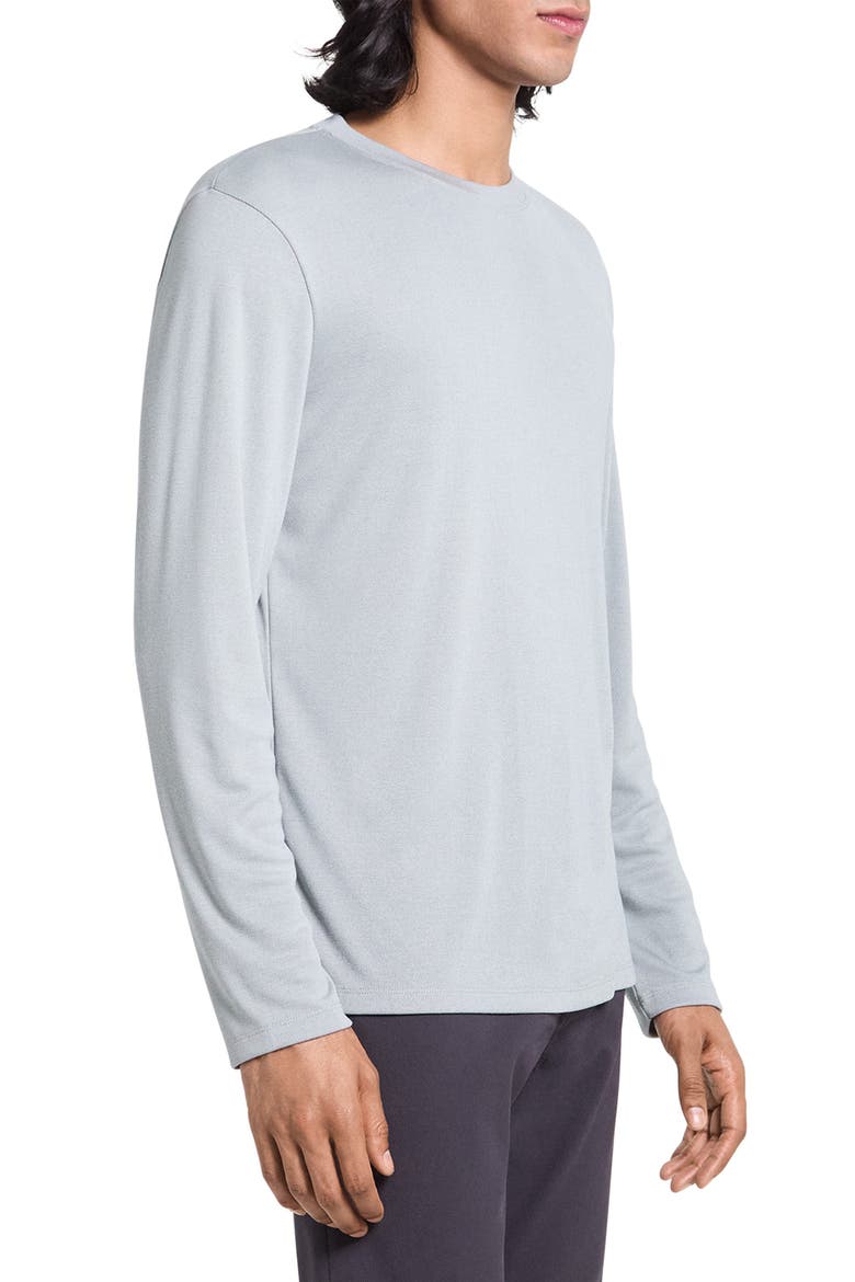 Essential Long Sleeve T-Shirt, Alternate, color, WILLOW GREEN
