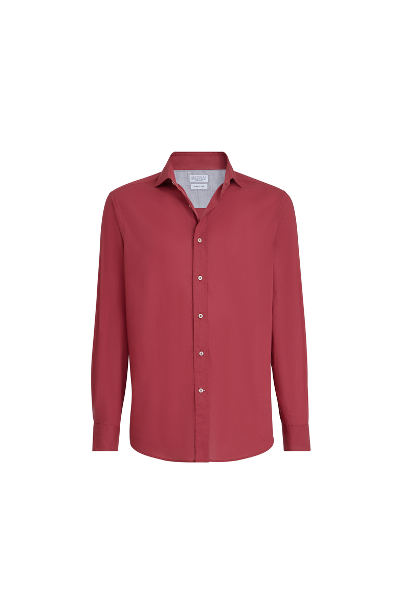 Brunello Cucinelli Muslin shirt, Alternate, color, Cherry