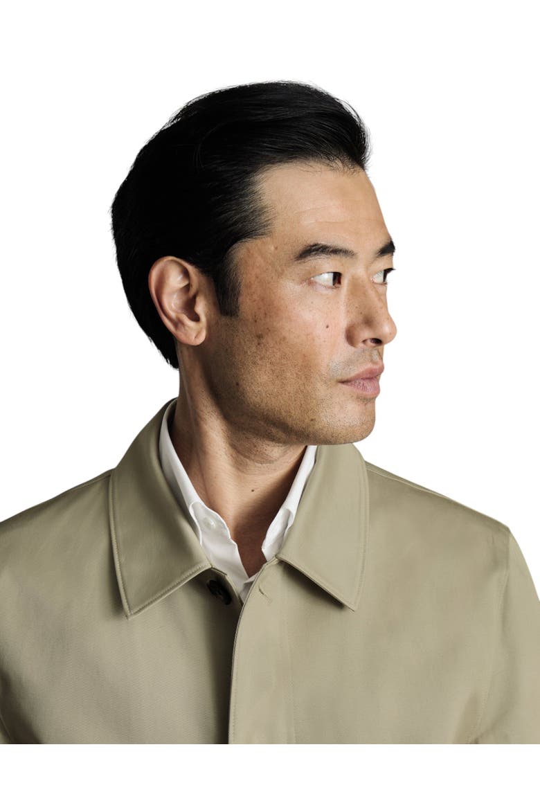 Cotton Raincoat, Alternate, color, Stone