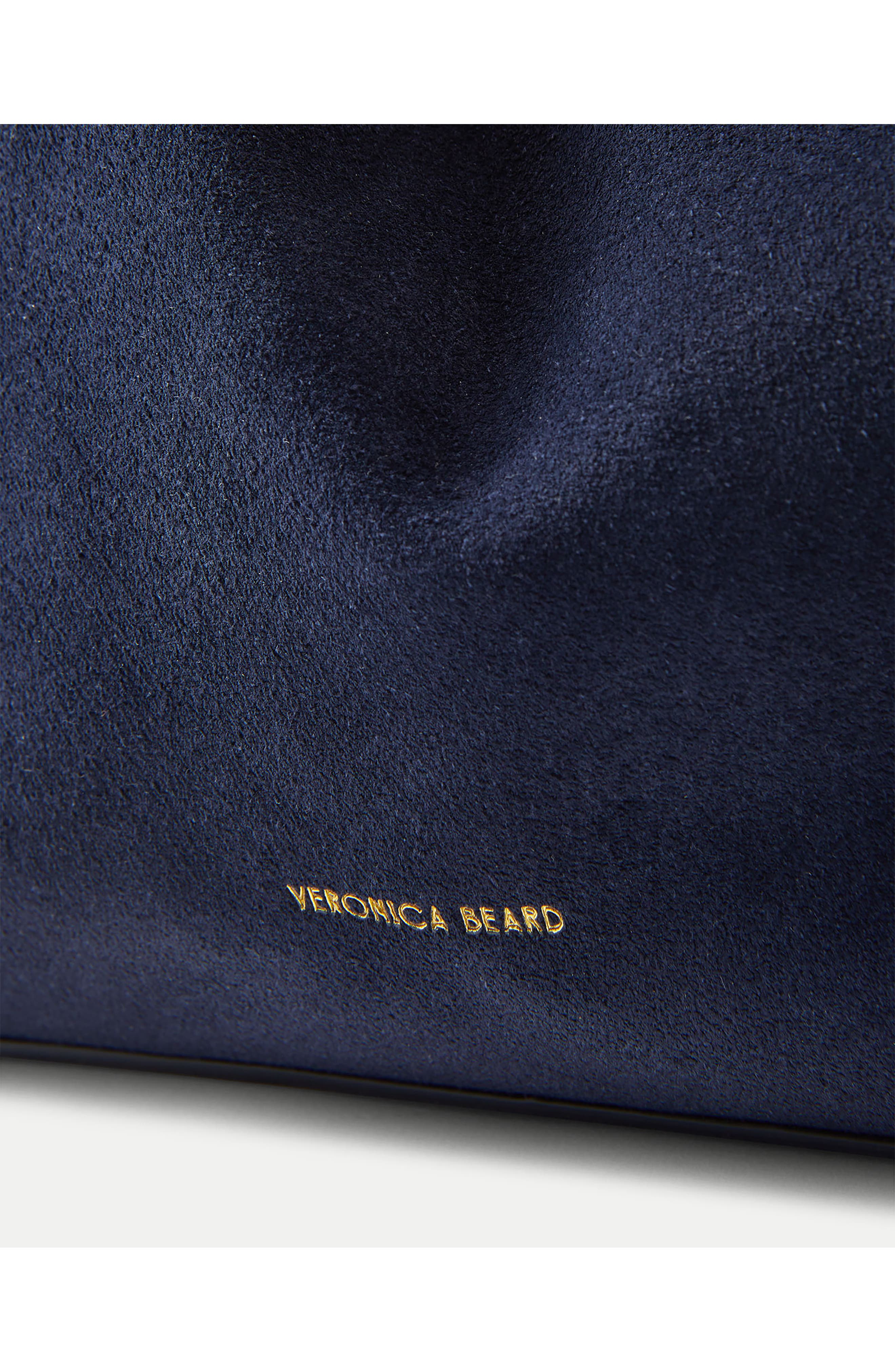 Женские сумки Veronica Beard Suede Swing Top Handle Bag — фото 6