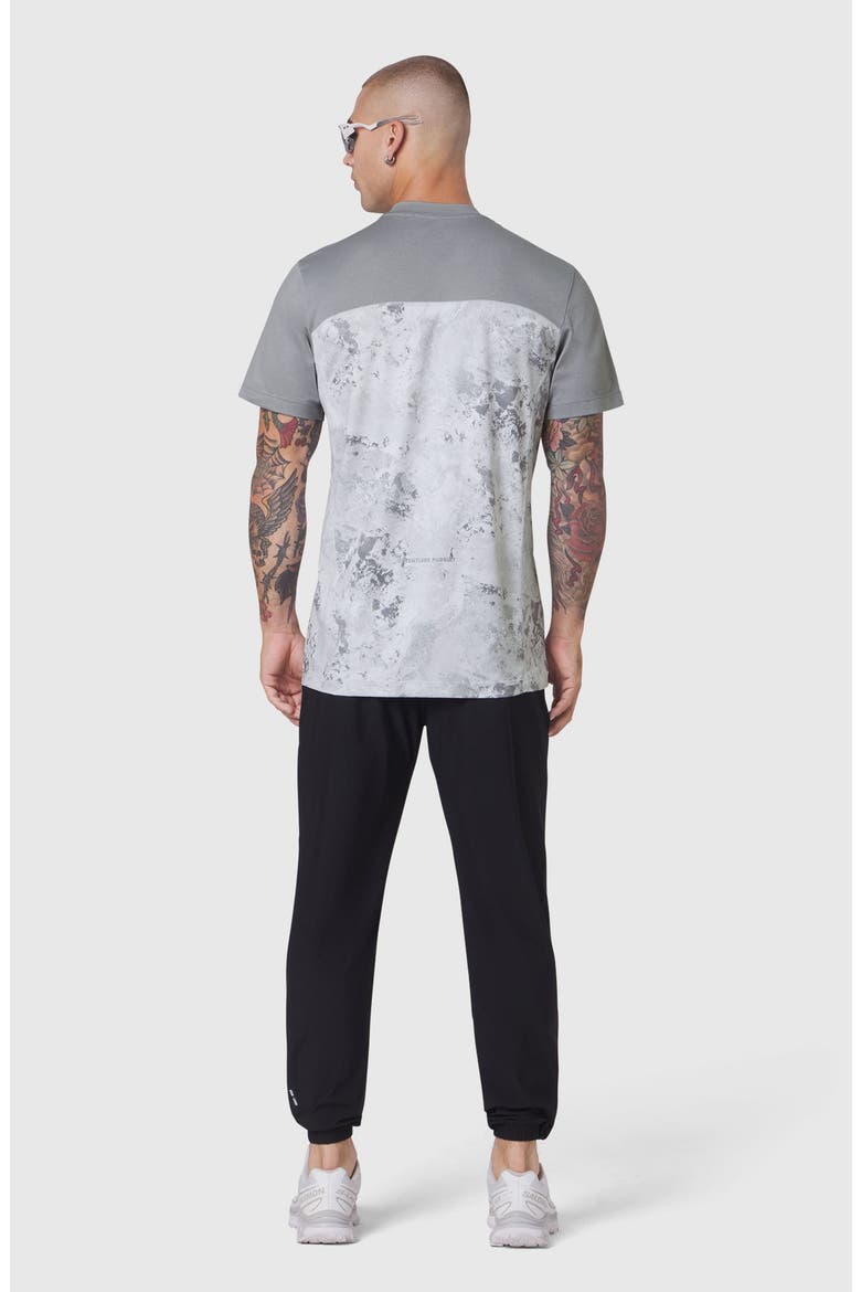 Aerosilver UPF50 Run Tee, Alternate, color, Sedona Snow Camo