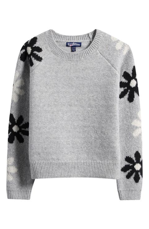 Kids' Daisy Crewneck Sweater (Big Kid)