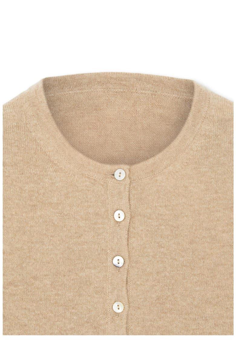 Lou Merino Wool Henley Knit, Alternate, color, CAMEL